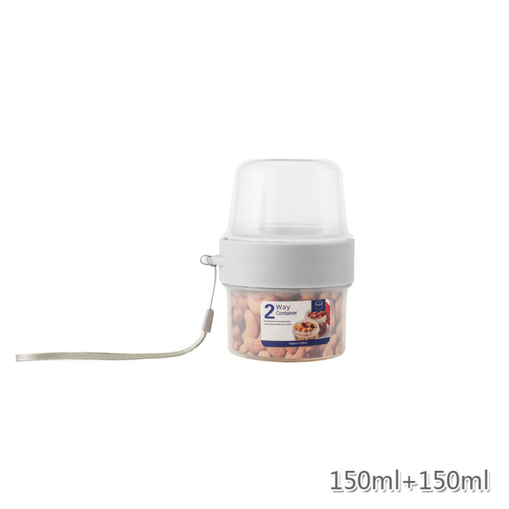 Baby Food Jars With Lids - صندوق تخزين محمول مزدوج الطبقات، وعاء