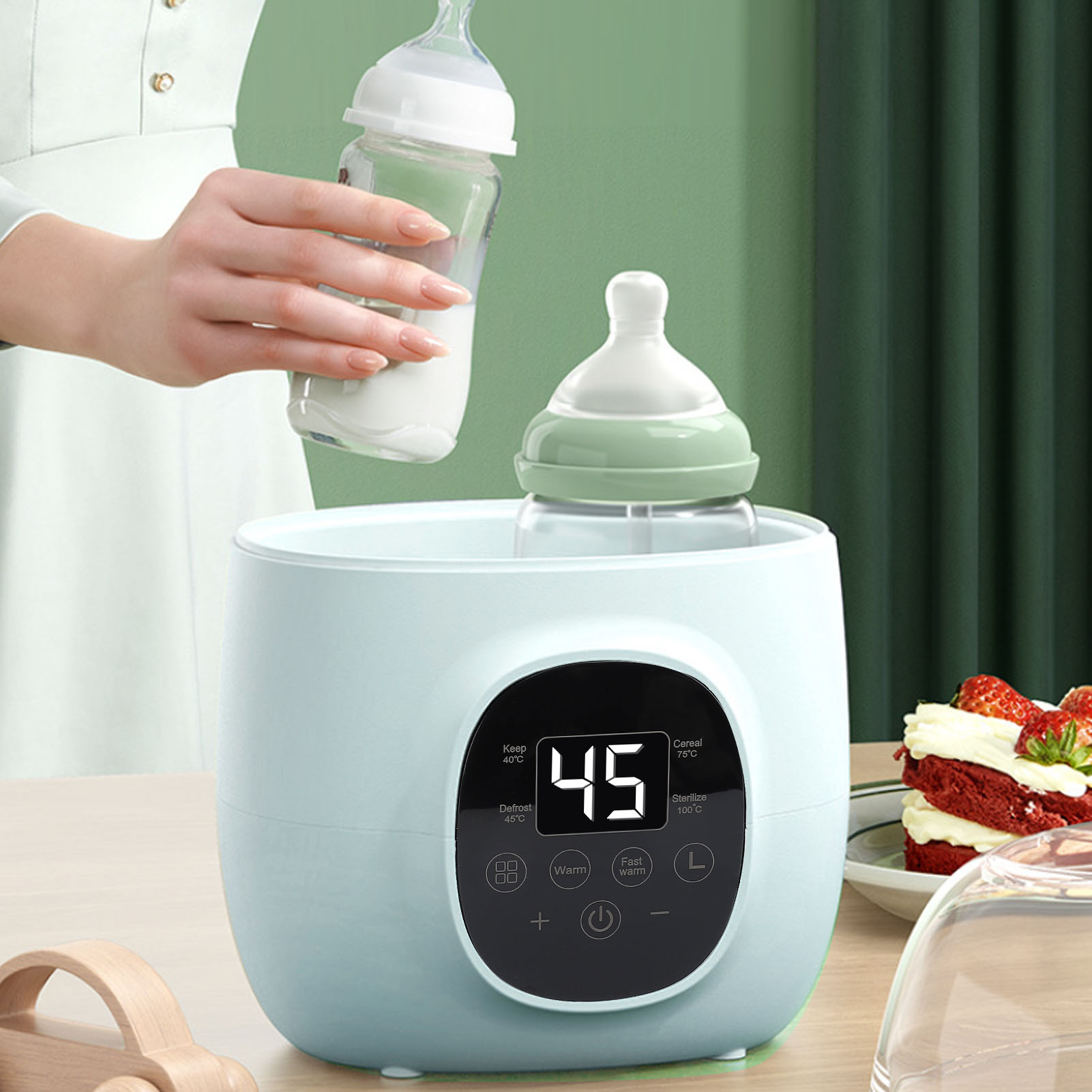 Baby Food Warmer - زجاجة أطفال أكثر دفئا 200 واط