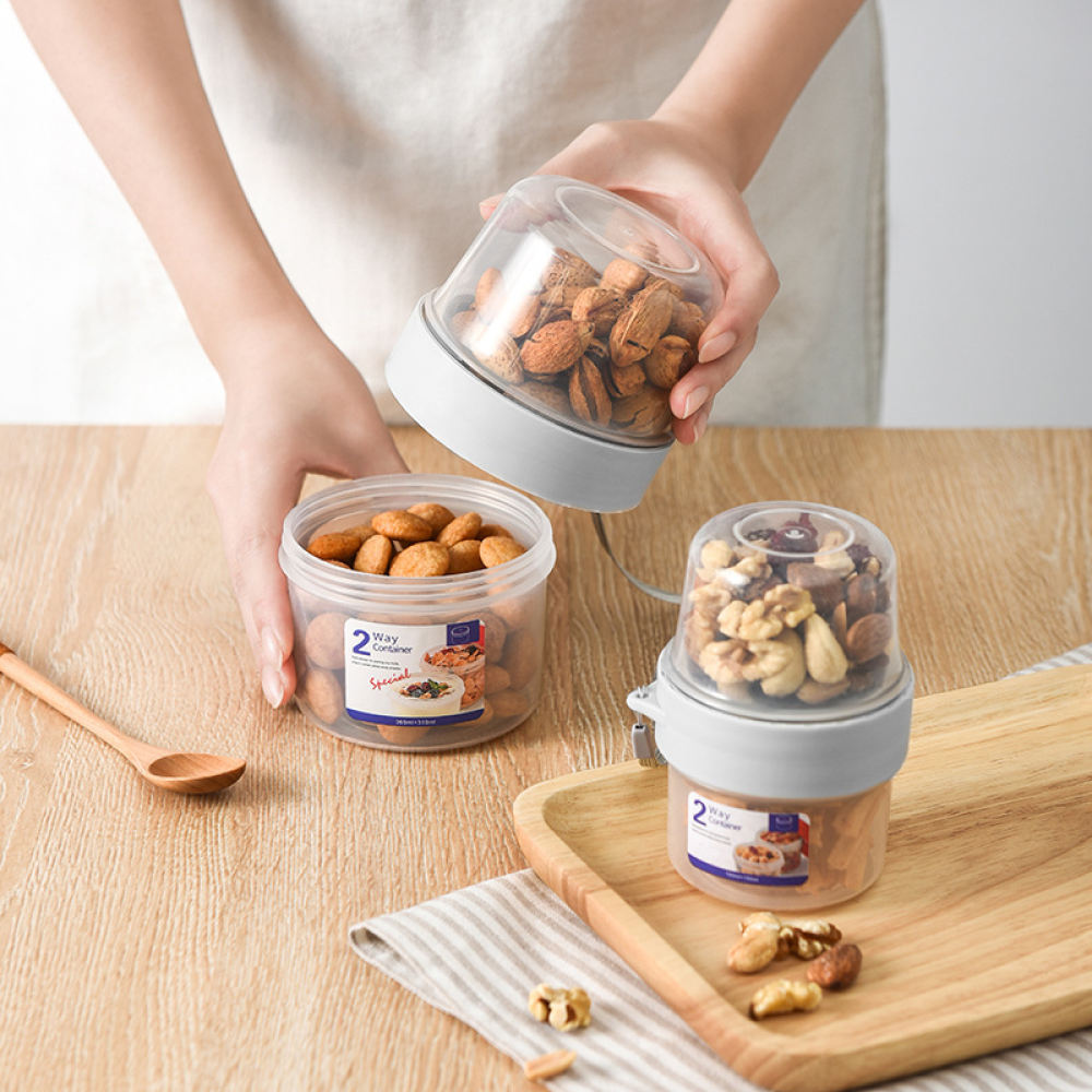 علبة حفظ الطعام المزدوجة الطبق - مراجعة Baby Food Jars With Lids وسعره