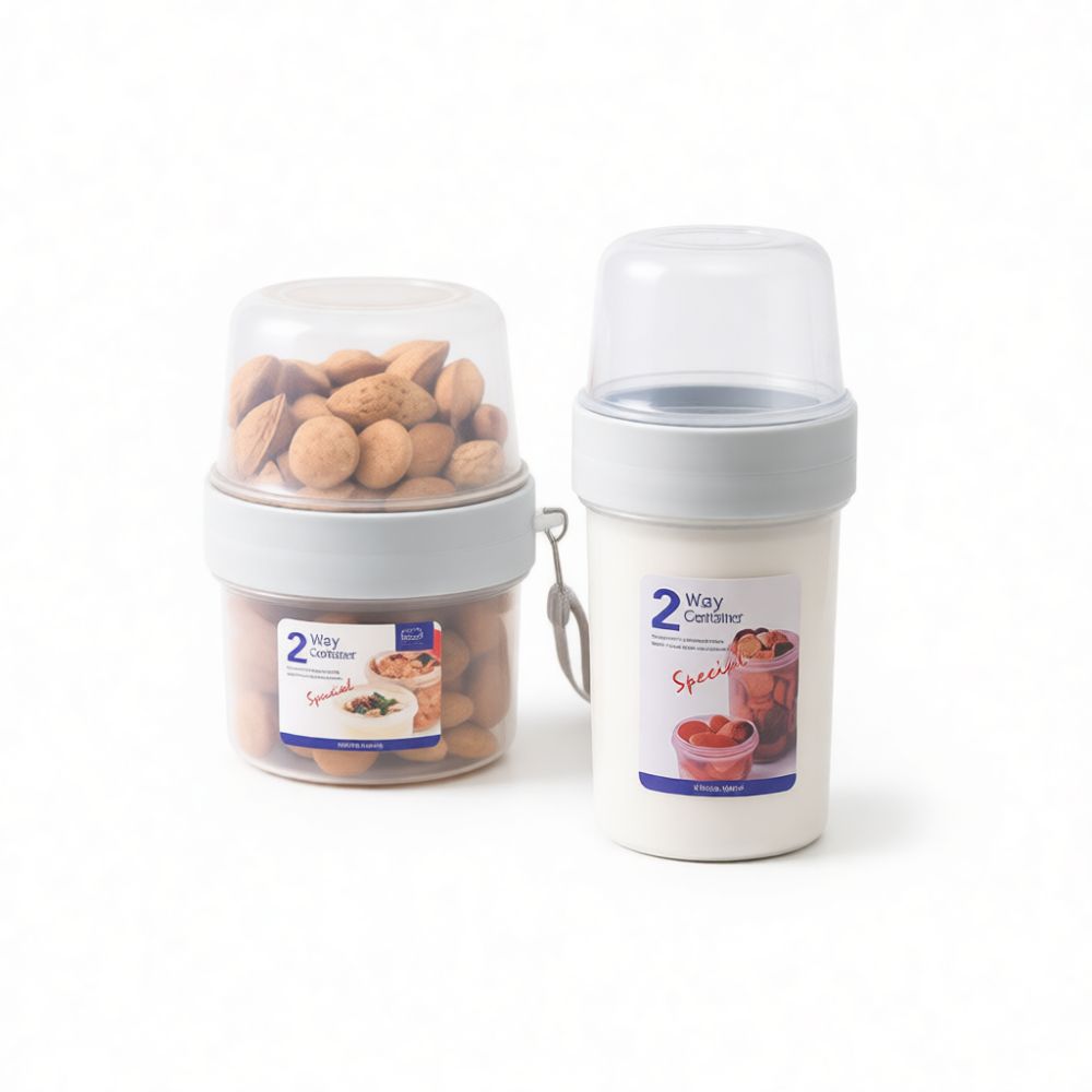 علبة طعام محمولة ذات طبقتين، م - مراجعة Baby Food Jars With Lids وسعره