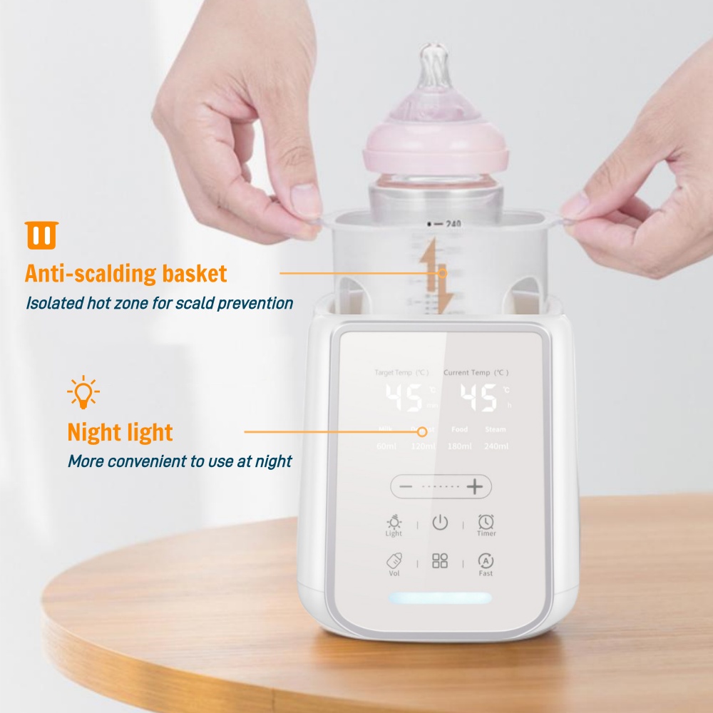 8In1 زجاجة رضاعة للأطفال جهاز  - مراجعة Baby Food Warmer وسعره