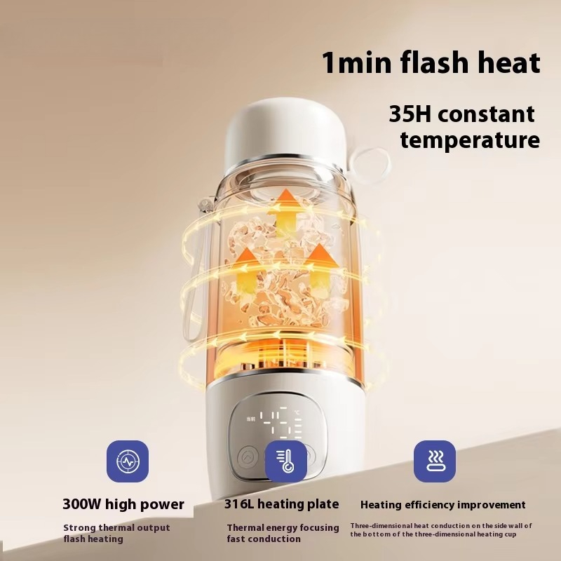 غلاية لاسلكية محمولة ذات تحكم  - مراجعة Baby Food Warmer وسعره
