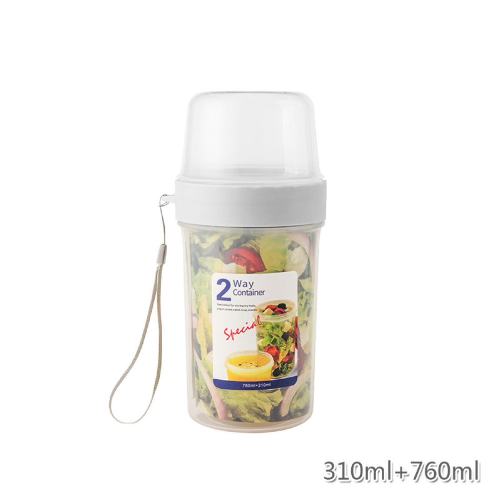 صندوق تخزين محمول مزدوج الطبقا - مراجعة Baby Food Jars With Lids وسعره