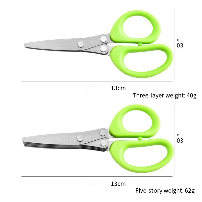 مقص المطبخ: مقص البصل الأخضر م - مراجعة Baby Food Scissors وسعره